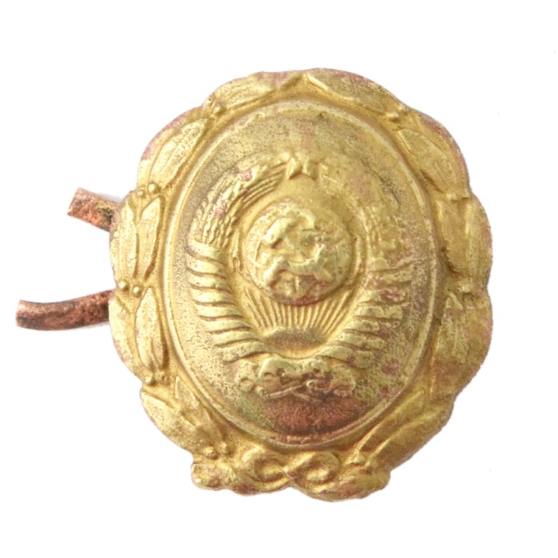 Cockade of bank employees, state procurement and state control services of the 1949 model 