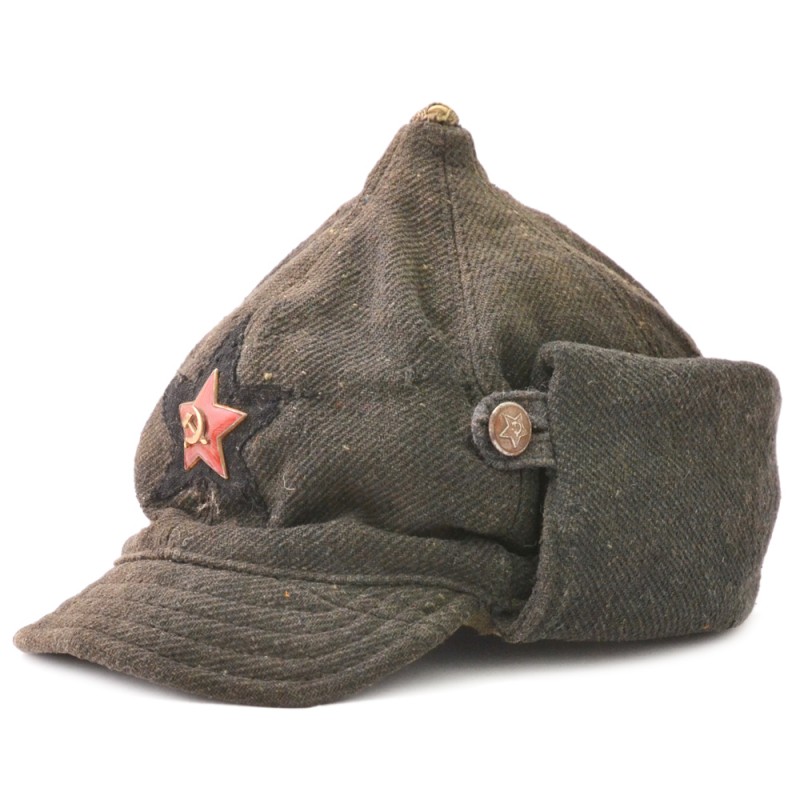 Winter helmet (budenovka) of the rank-and-file of the ABTV sample of 1936