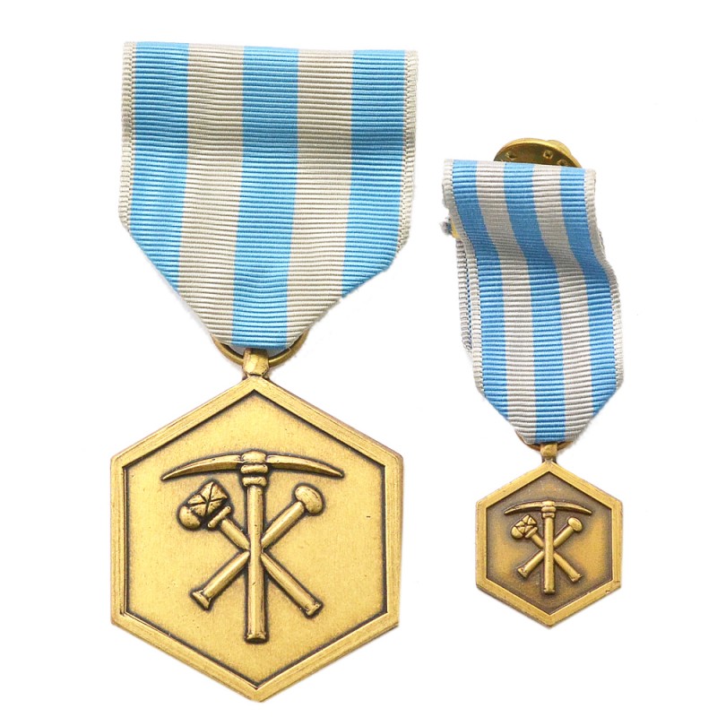 Medal of Honor of the Nevada National Guard, with miniature