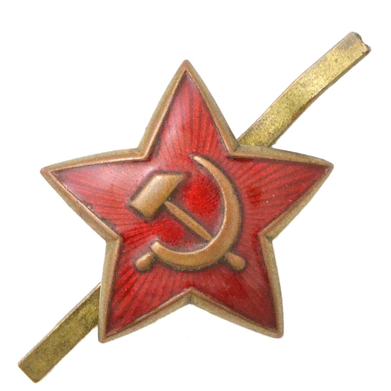 A star on the Red Army cap of the 1936 model