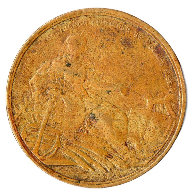 Medal in memory of the All - Russian Exhibition of 1882 in Moscow