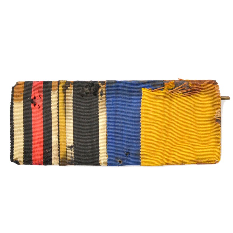 Pad for 4 awards of the participant of the Franco-Prussian War for incomplete dress uniform