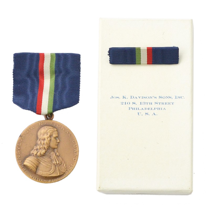 Pennsylvania National Guard Medal for Service on the Mexican Border in the PMV