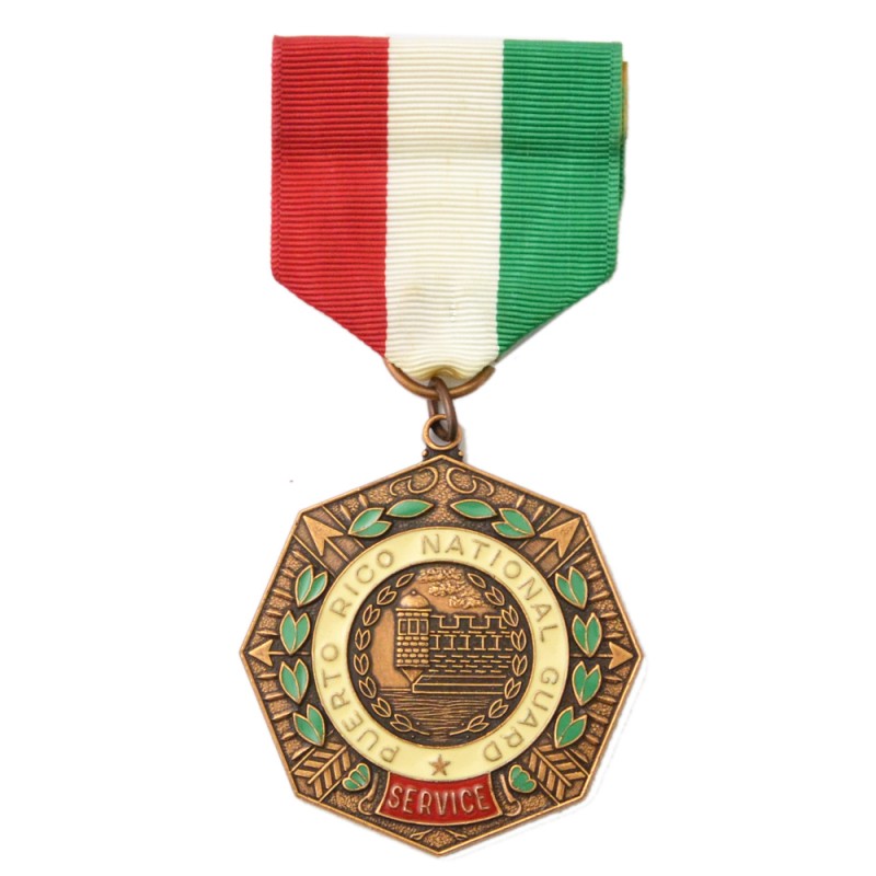 Puerto Rico National Guard Service Medal
