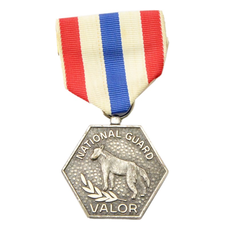 Medal of the National Guard of the State of Yu . Dakota for Valor