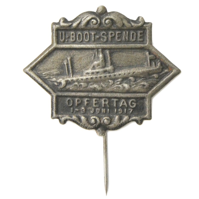 Badge for raising funds for the construction of submarines in 1917, degree "in iron"