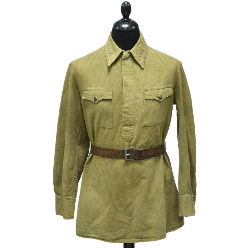 Summer shirt (tunic) of the rank and file of the Red Army sample 1941