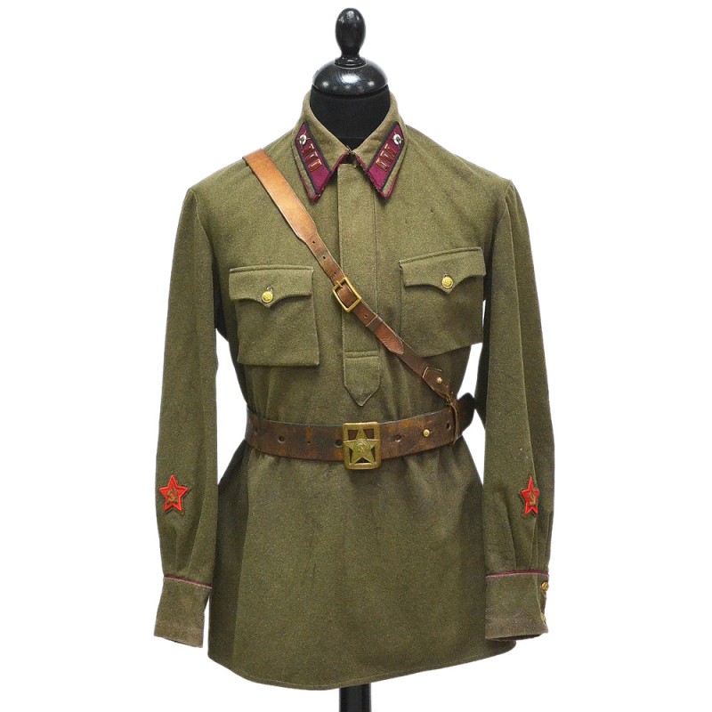Winter tunic of the senior battalion Commissar of the Red Army Infantry of the 1935 model