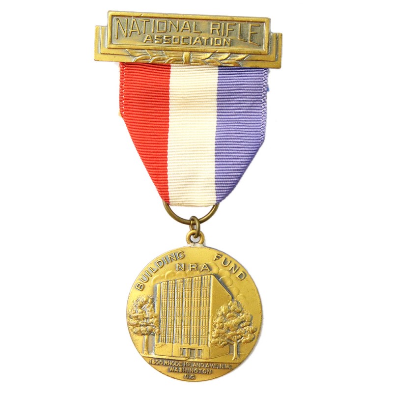 Medal of the National Rifle Association of the USA in memory of the foundation of the Association
