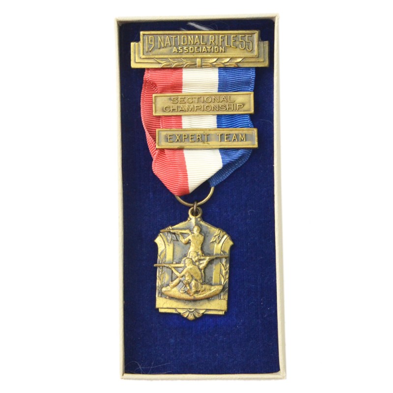 Bronze medal of the National Rifle Association of the USA, a team of experts