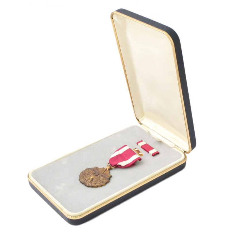 Medal "For Meritorious Service" of the 1969 model in a case