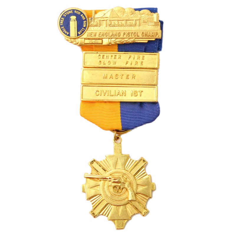 New England Pistol Club Gold Medal, 1961