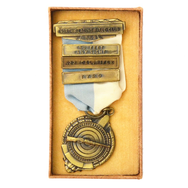 Bronze medal of the Shooting Club of North Reading, 1950