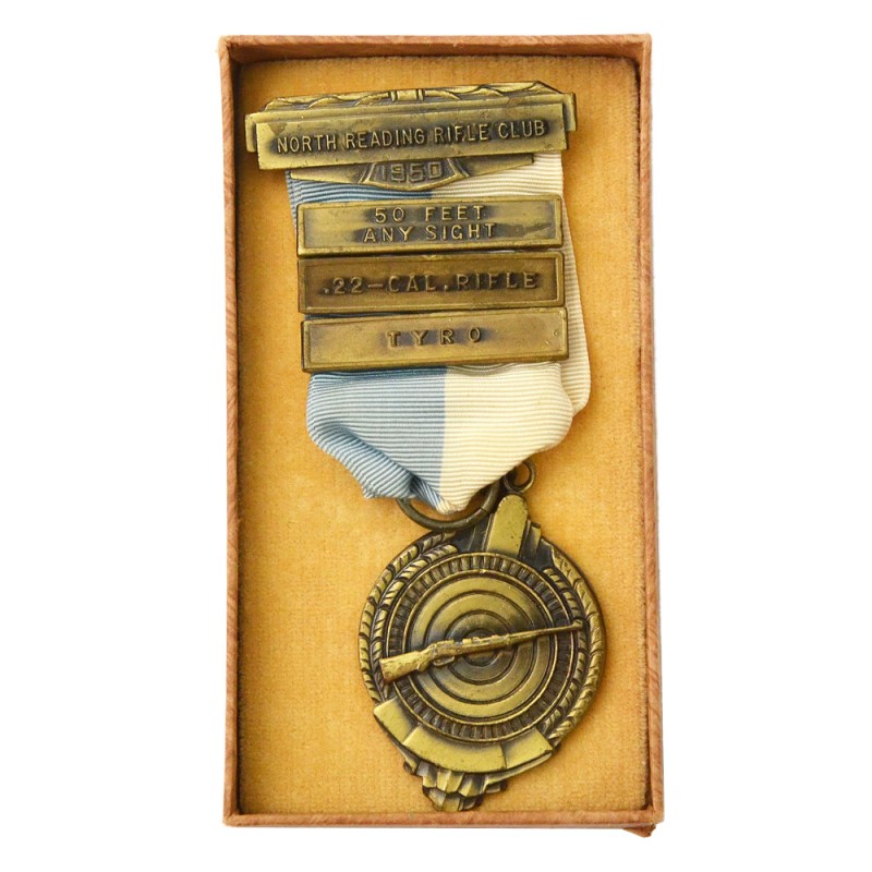 Bronze medal of the Shooting Club of North Reading, 1950