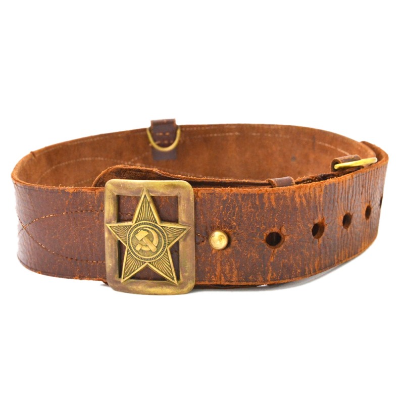 Leather belt of the Red Army command staff of the 1935 model
