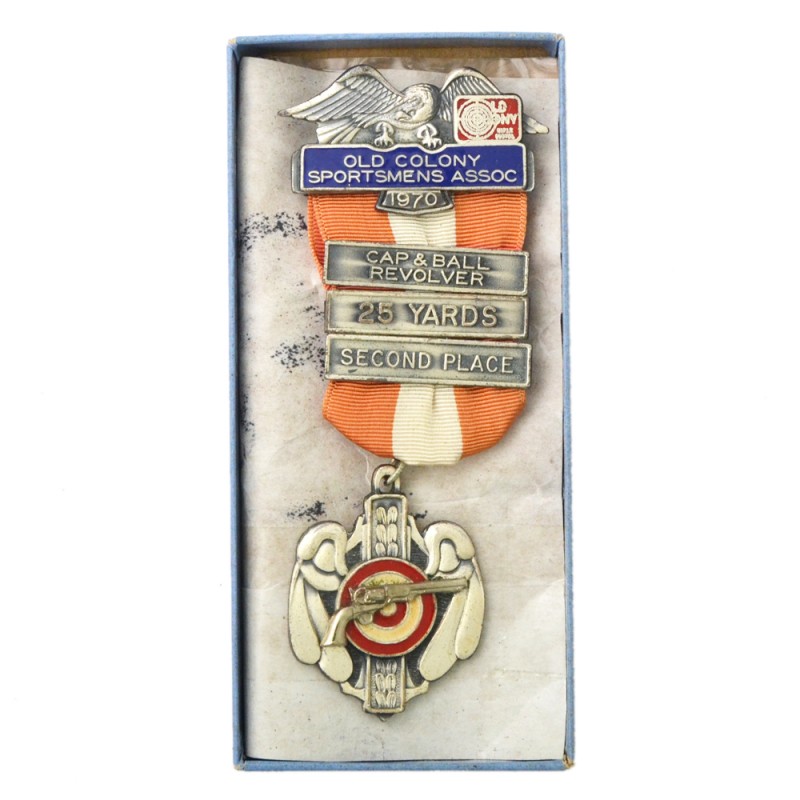Silver medal of the "Old Colony Athletes Association", 1970