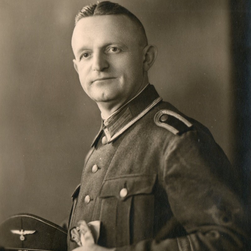 Photo of a non-commissioned officer of the Wehrmacht Feljandarmerie
