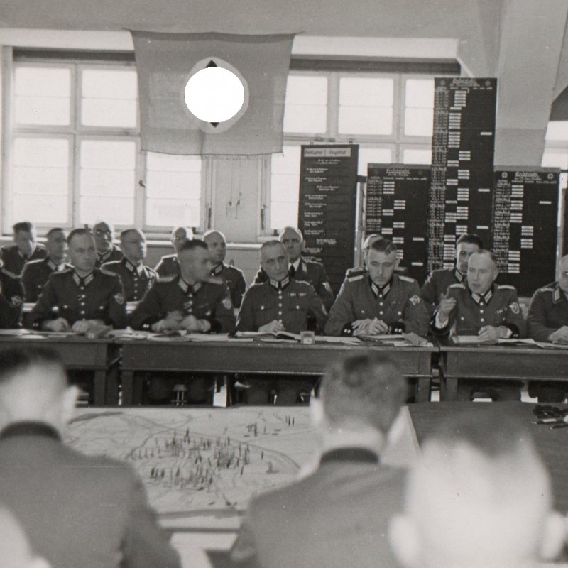 Photo of the meeting of the police headquarters of the 3rd Reich 