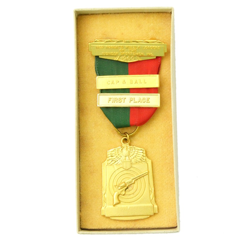 Gold medal in shooting organization "Ned Roberts Muzzle Loaders", 1960