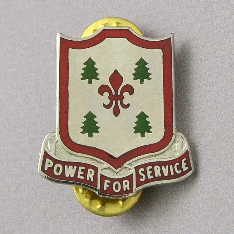Badge of the Engineering Battalion No. 43 of the US Army