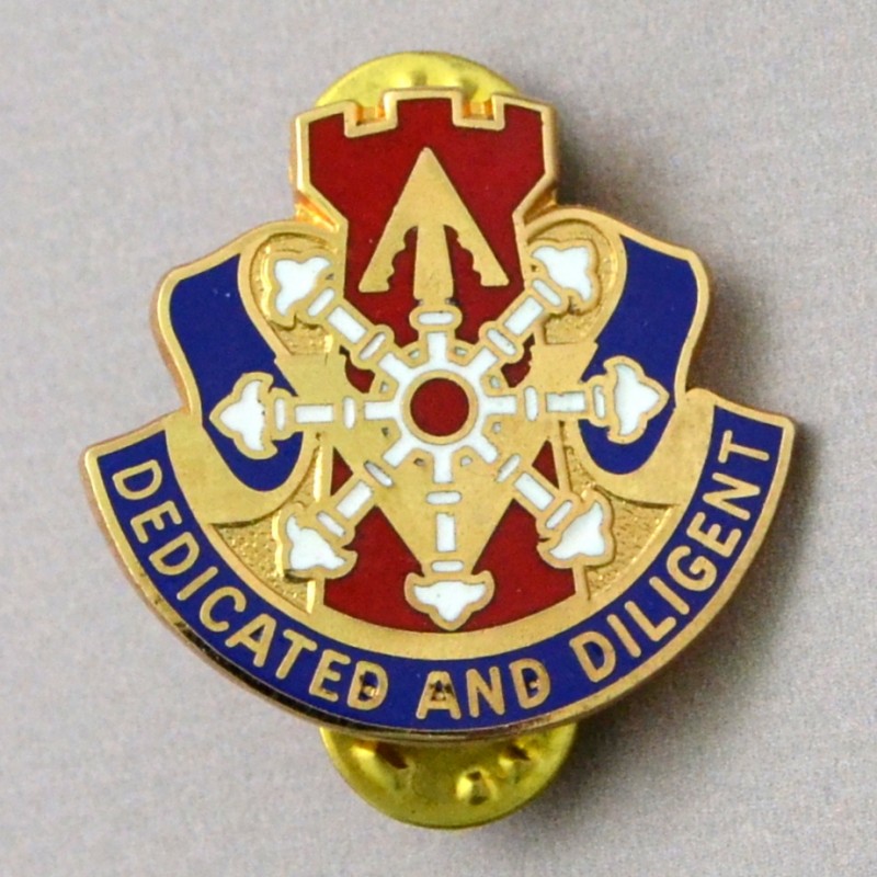 Badge of the Engineering Battalion No. 111 of the US Army