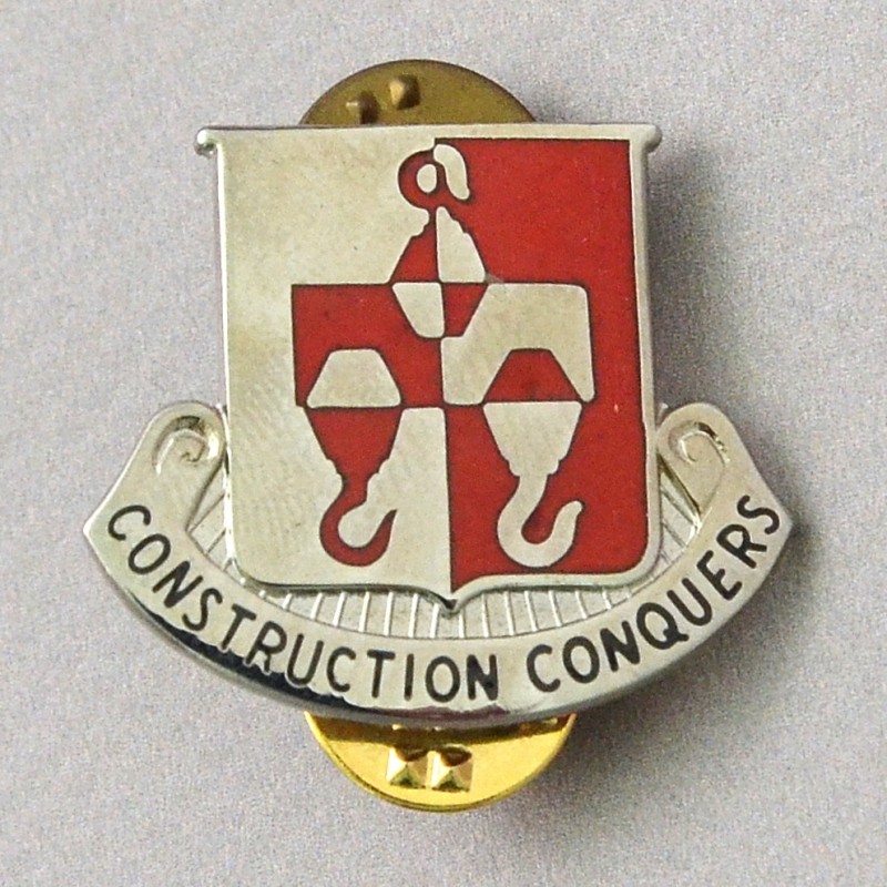 Badge of the Engineering Battalion No. 244 of the US Army