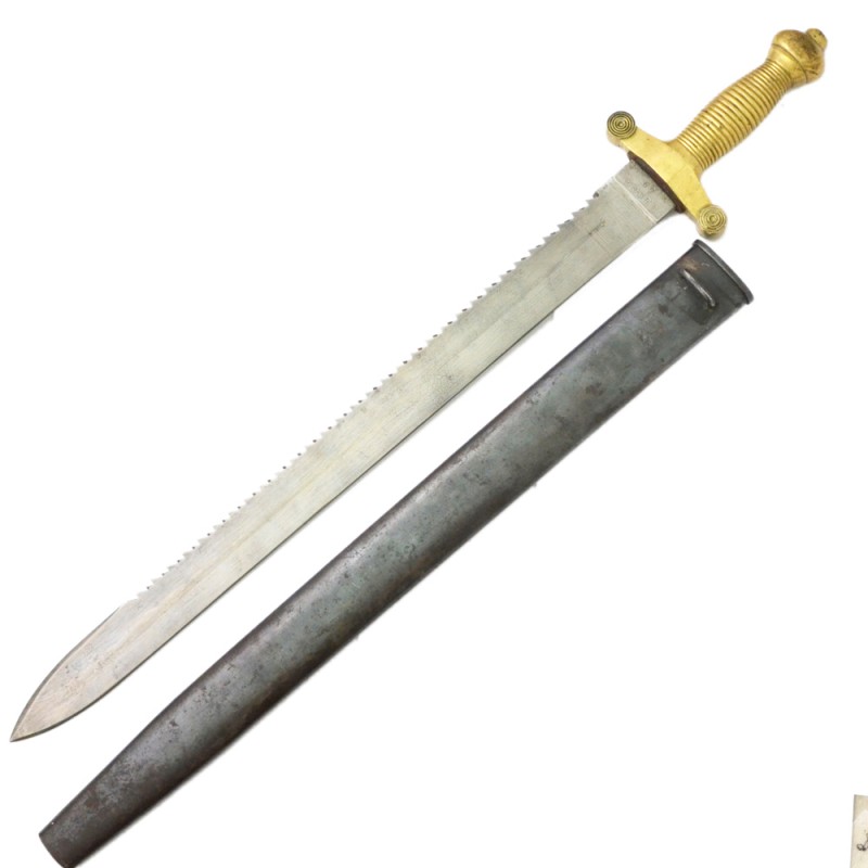 The cleaver is a Swiss sapper soldier 's model of 1842