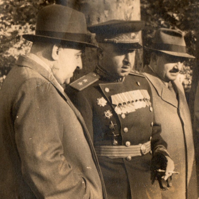 Photo of Lieutenant General of the NKVD G. Karanadze in a ceremonial uniform of the 1945 model