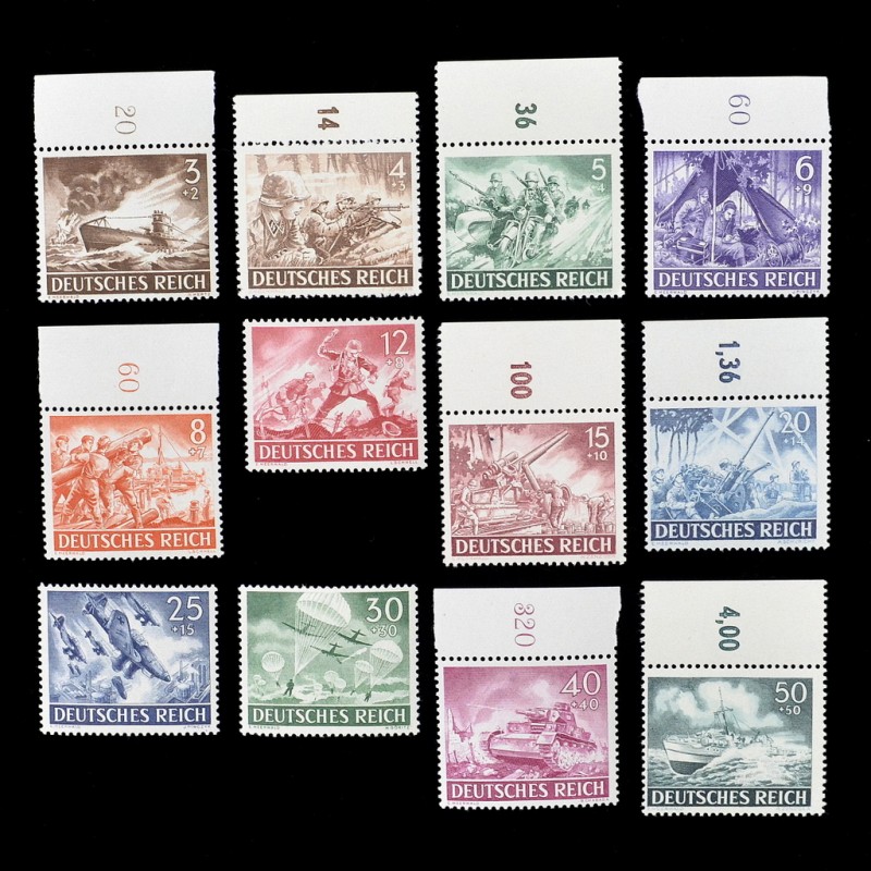 Full series of stamps "Day of the Army and Memory of Heroes**, 1943