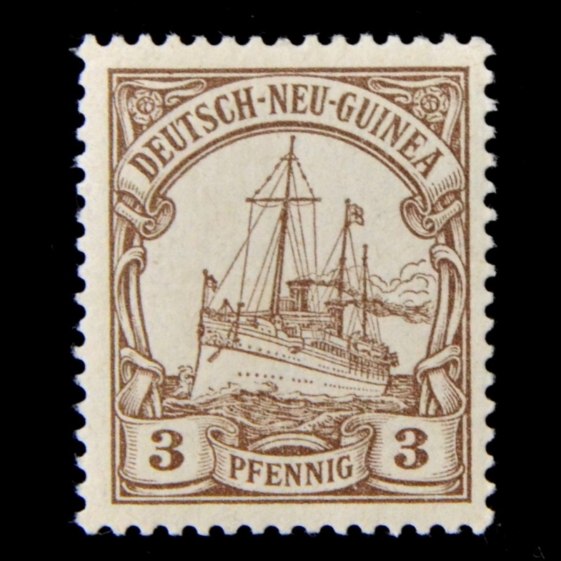 A stamp from the "German New Guinea" series**