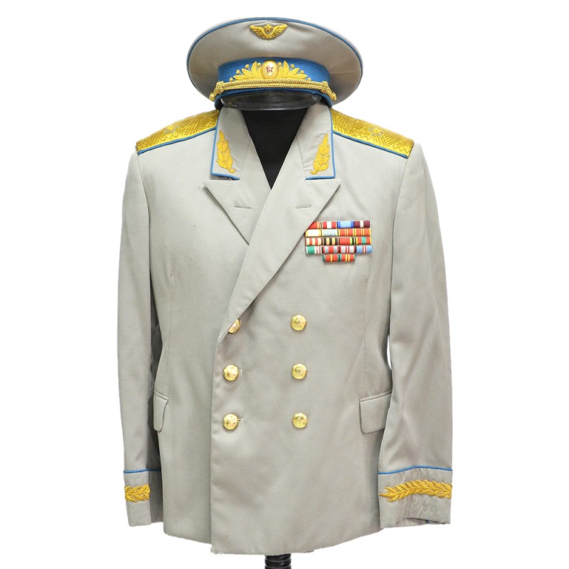 Set of summer dress uniform of the Major General of the SA Air Force sample 1954