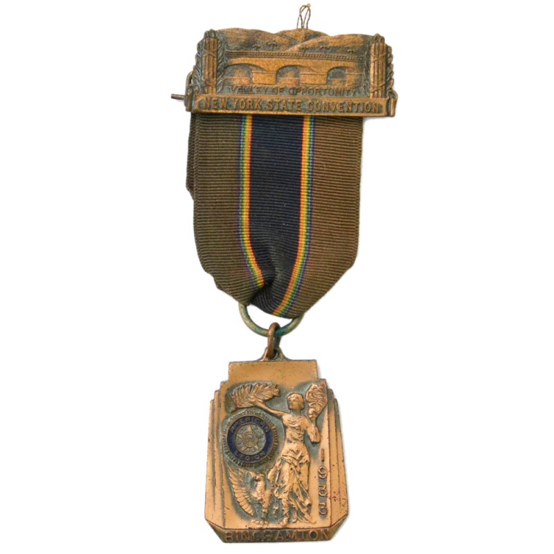 Medal of the participant of the American Legion Convention in the state of New York, 1933