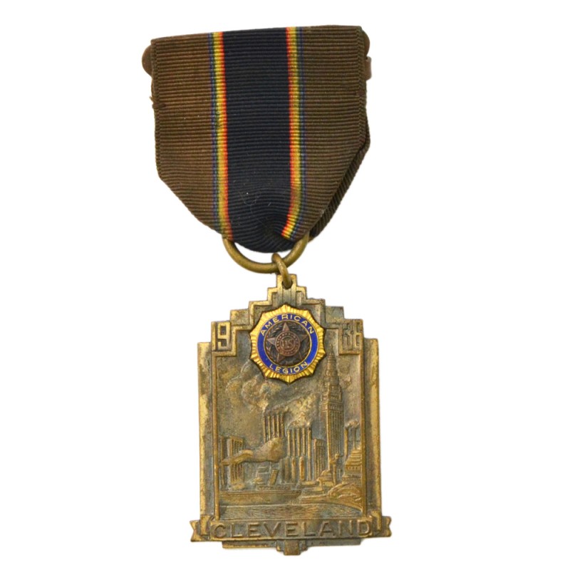 Medal of the participant of the American Legion Convention in Cleveland, 1936