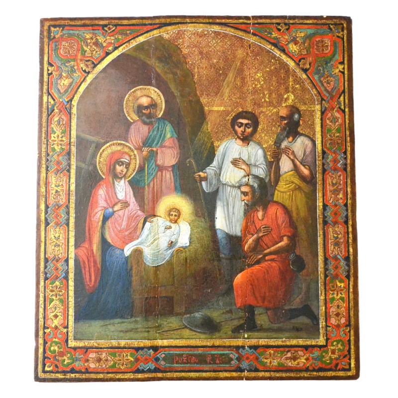 Icon of the "Nativity of Christ"