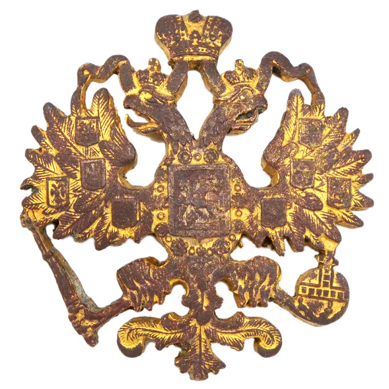 Coat of arms from lyadunka infantry officer RIA sample 1857