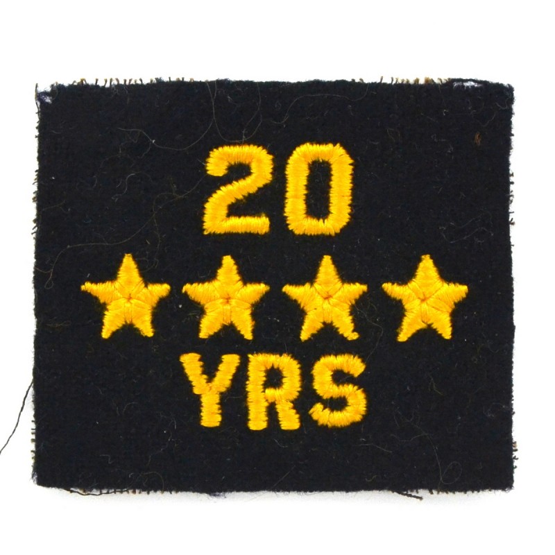 Patch of the 20th anniversary of the American Legion