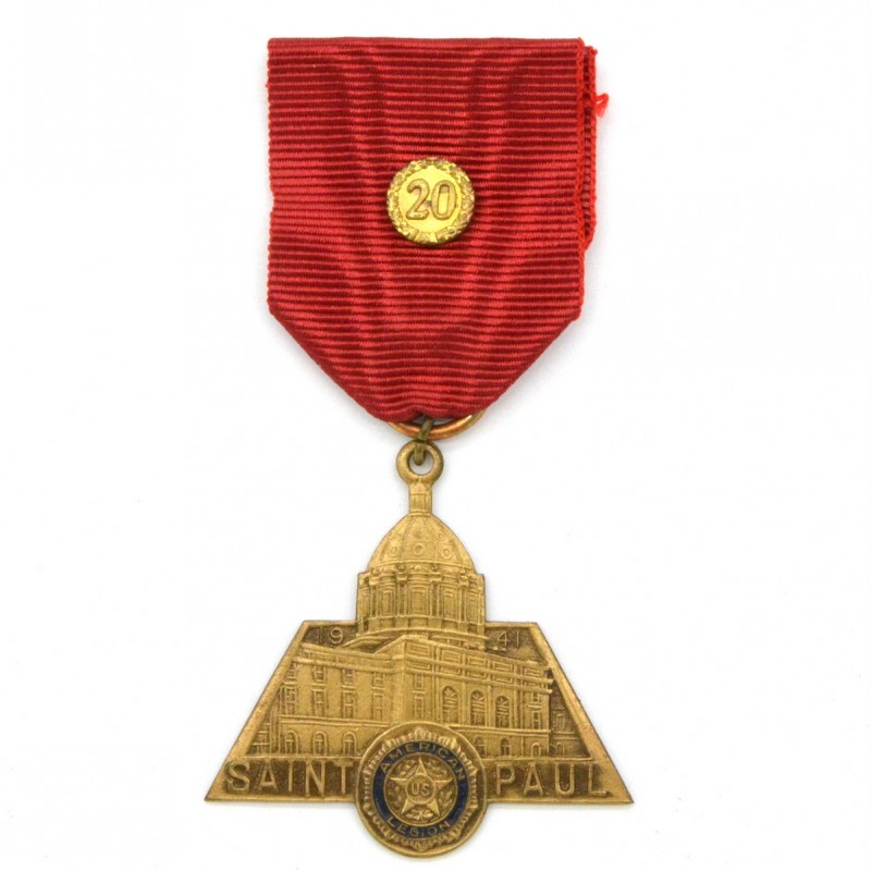 Medal of the delegate to the American Legion Convention in St. Paul, 1941