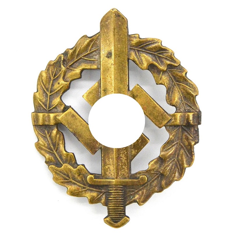 SA sports badge of the 1935 model in bronze, Petz &amp; Lorenz