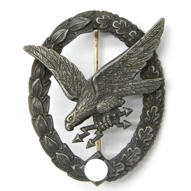 Qualification badge of the Luftwaffe airborne gunner of the 1936 model