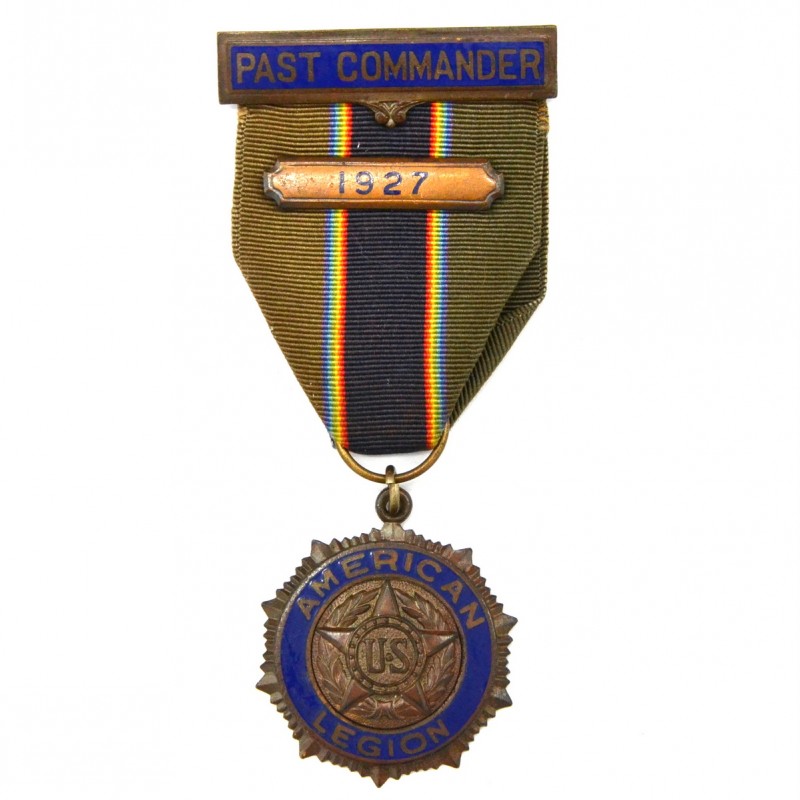 Official medal of the former commander of the American Legion in 1927