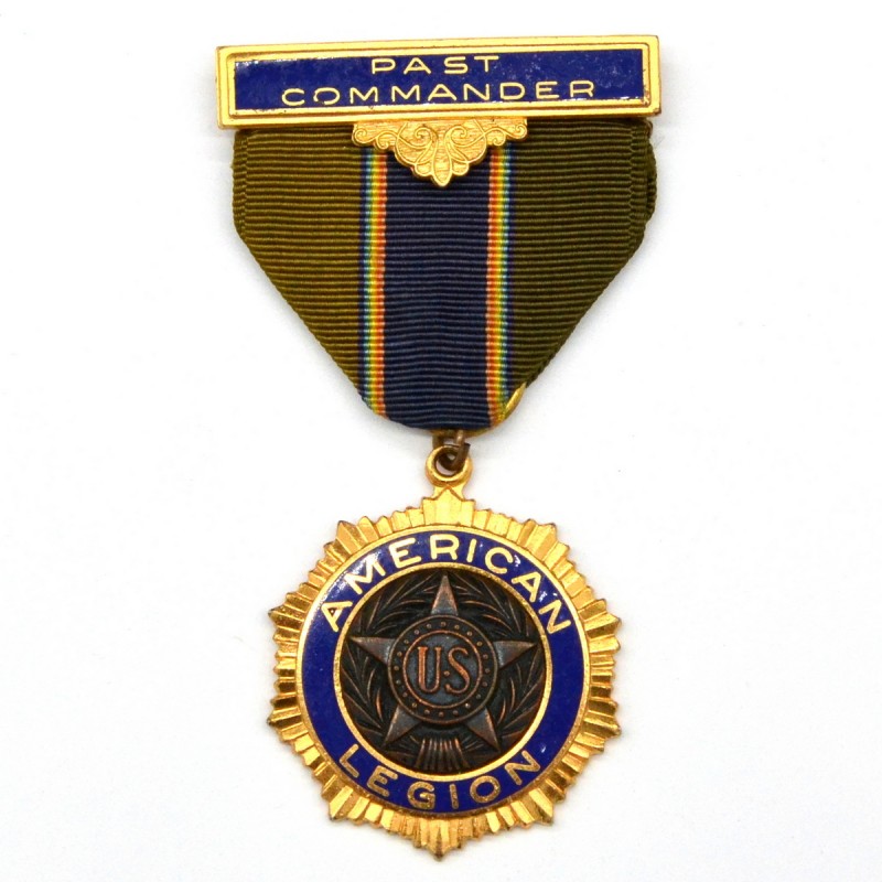 Official medal of the former commander of the American Legion