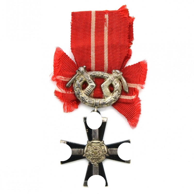 Finnish Cross of Freedom 4th class with swords, 1939