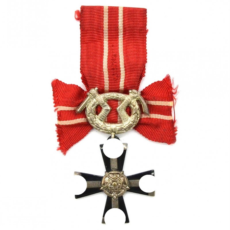 Finnish Cross of Freedom 4th class with swords, 1939