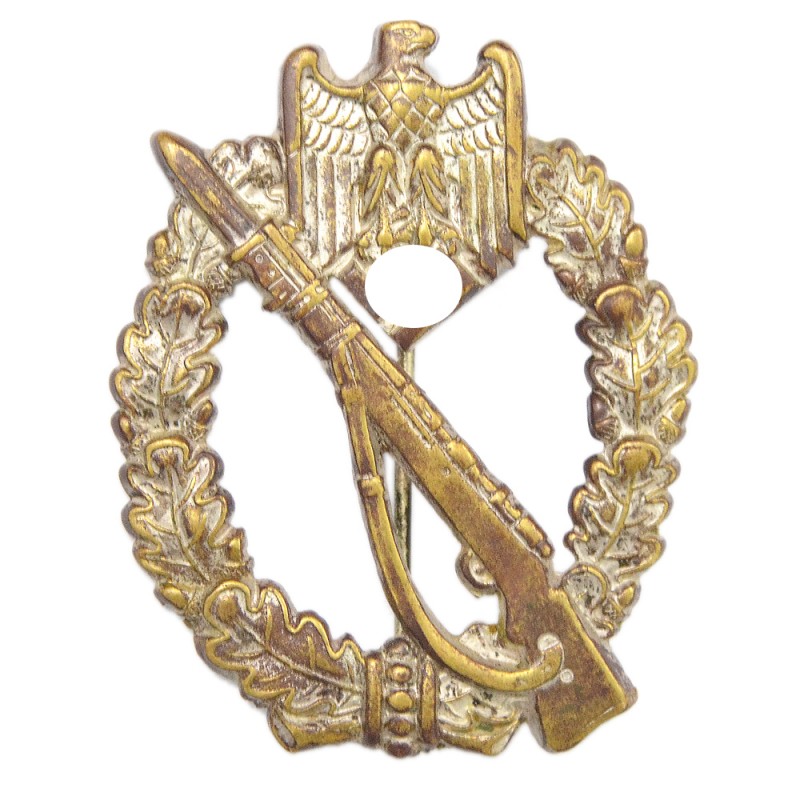 Infantry assault badge of the 1939 model in silver, Schauerte &amp; Hohfeld