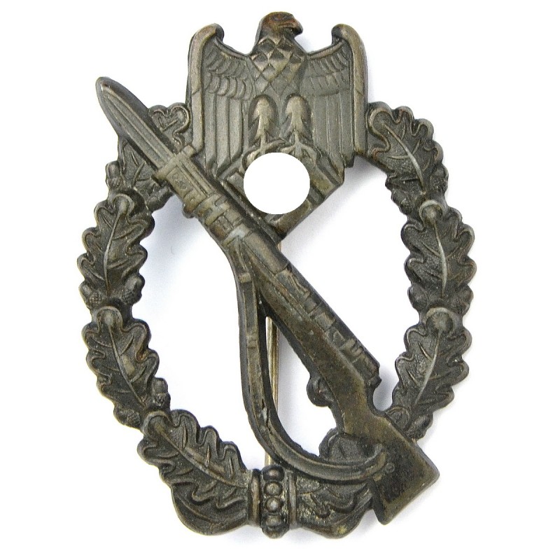 Infantry assault badge of the 1940 model in bronze, Dr. Franke &amp; Co