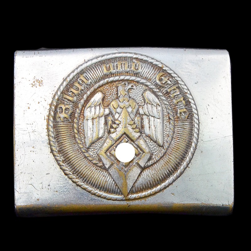 The buckle of the rank and file of the Hitler Youth, Overhoff &amp; Cie
