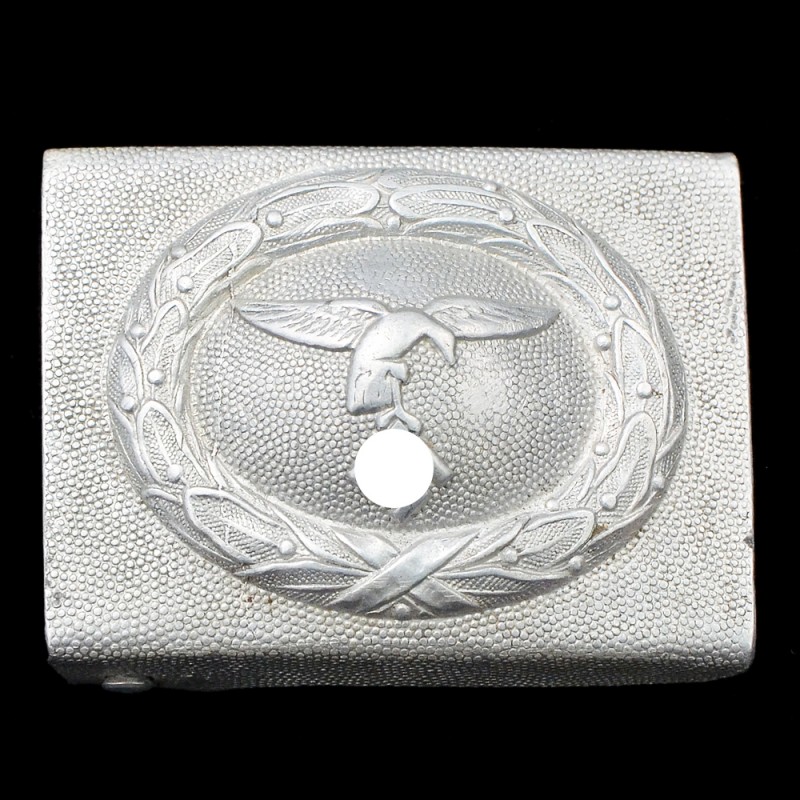 Luftwaffe enlisted personnel buckle, a rare type of "navel shrimp"