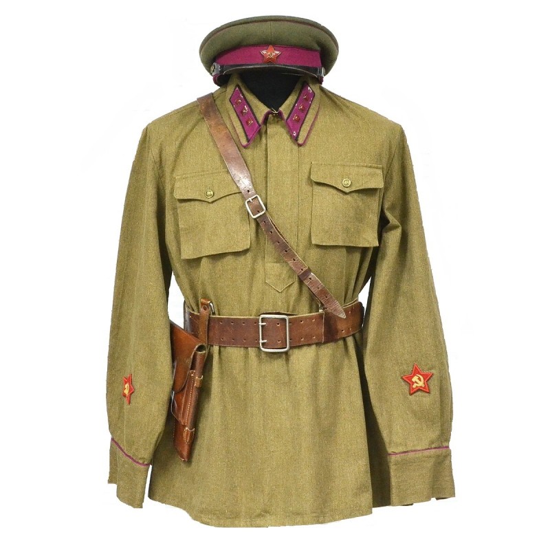 The tunic of the political instructor of the Red Army infantry of the 1935 model