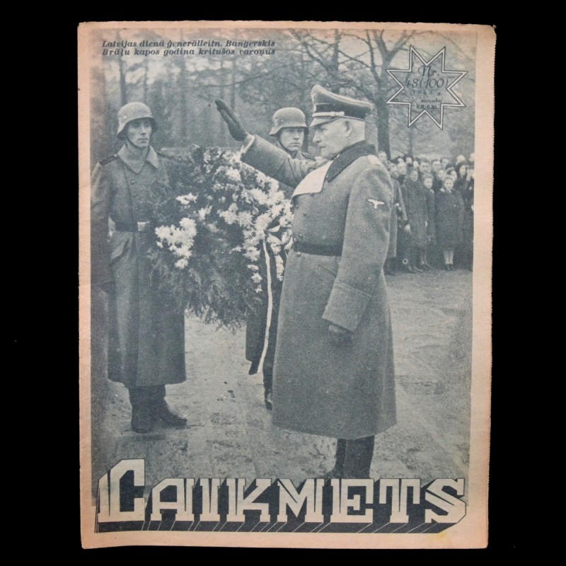 Latvian magazine "Laikmets" (Epoch) No. 48 (100), 1943