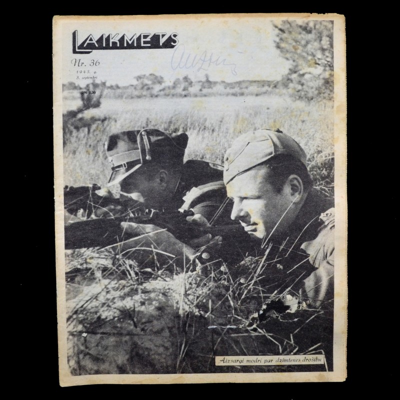 Latvian magazine "Laikmets" (Epoch) No. 36, 1943